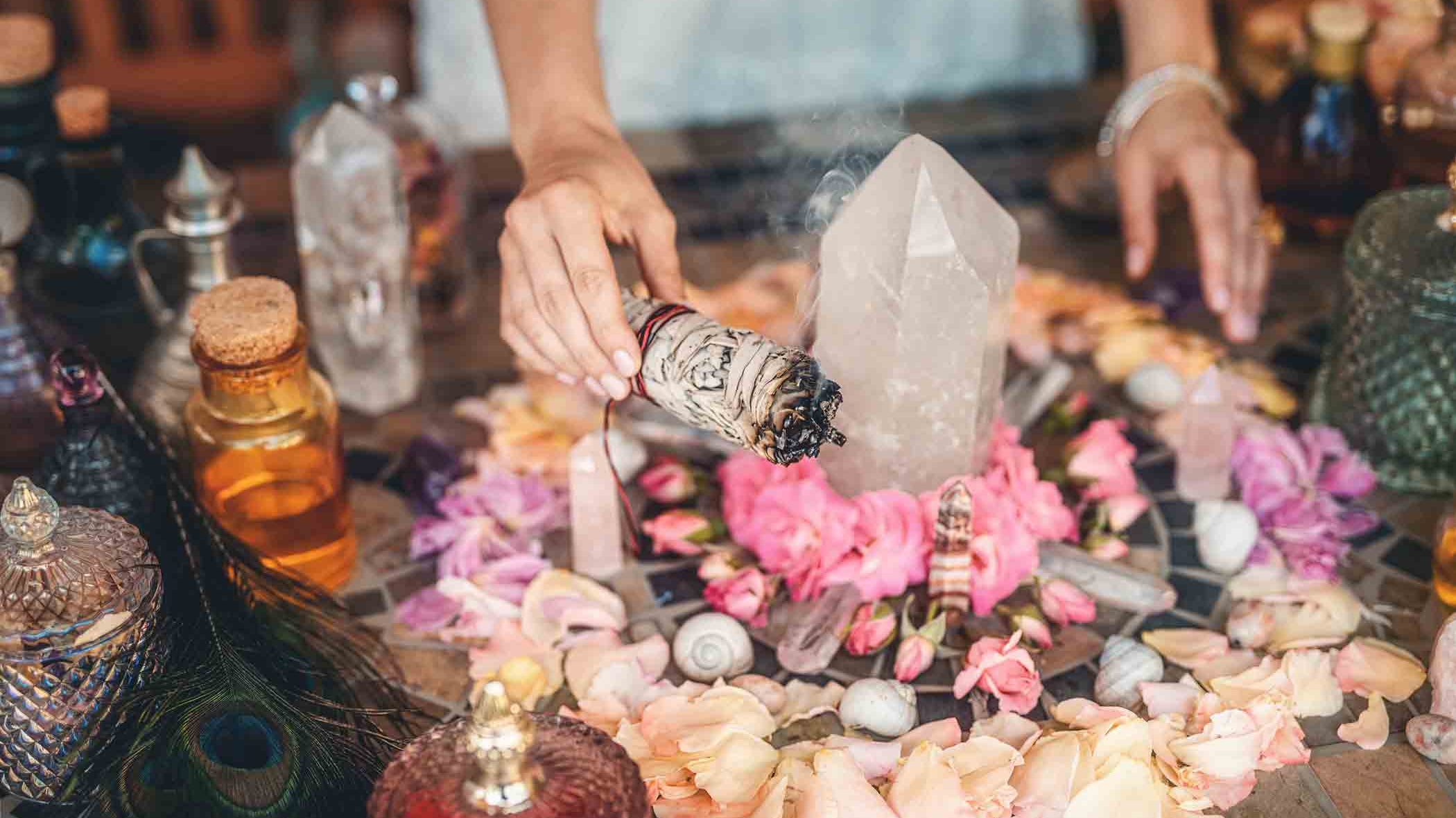 purification et rechargement des pierres naturelles pour la lithotherapie