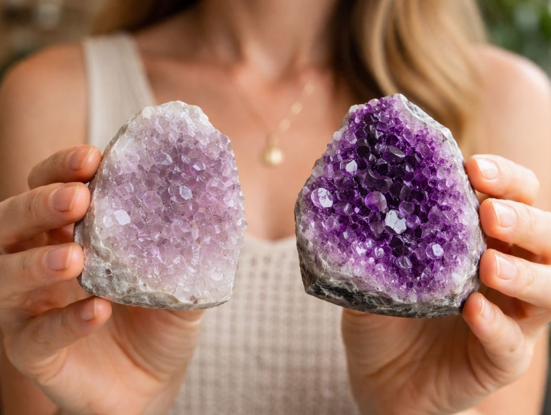 recharger pierre geode amethyste lithotherapie