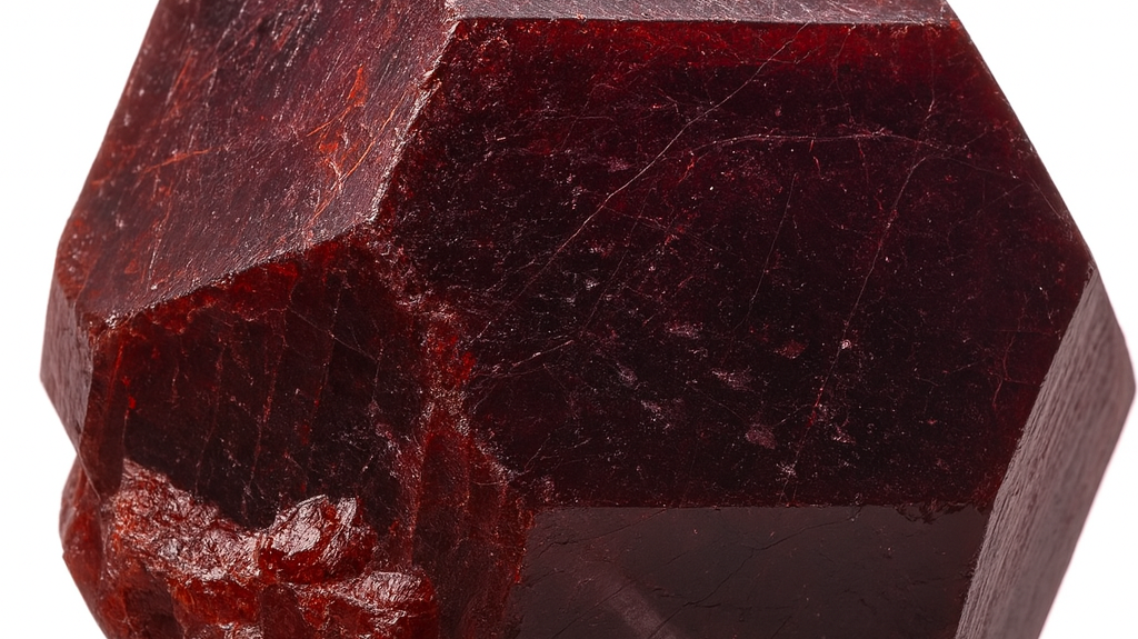 grenat rouge almandin brut