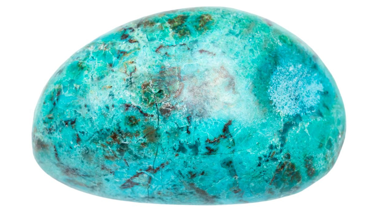 cristal de roche touche par la foudre naturel