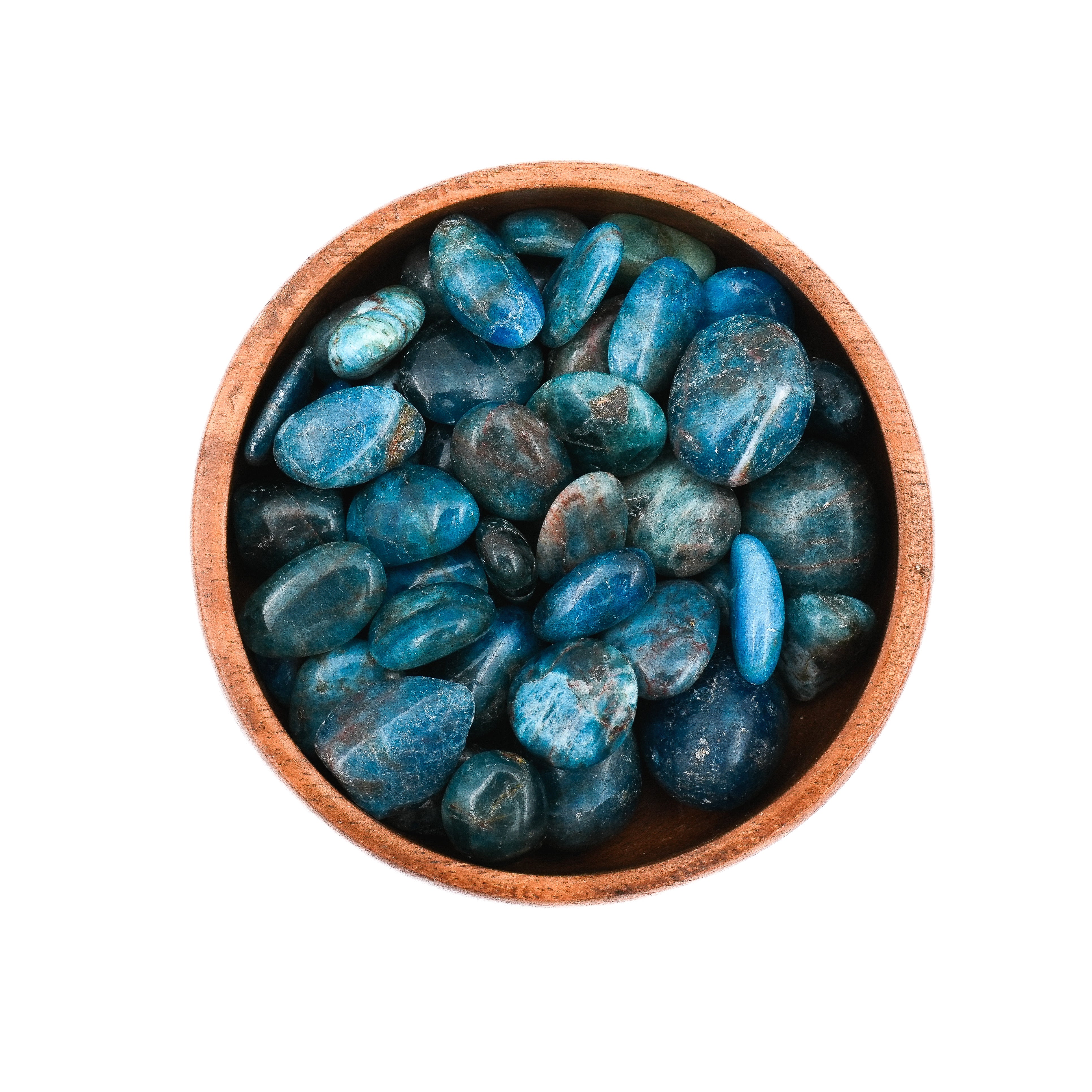 Pierre roulée Apatite Bleue