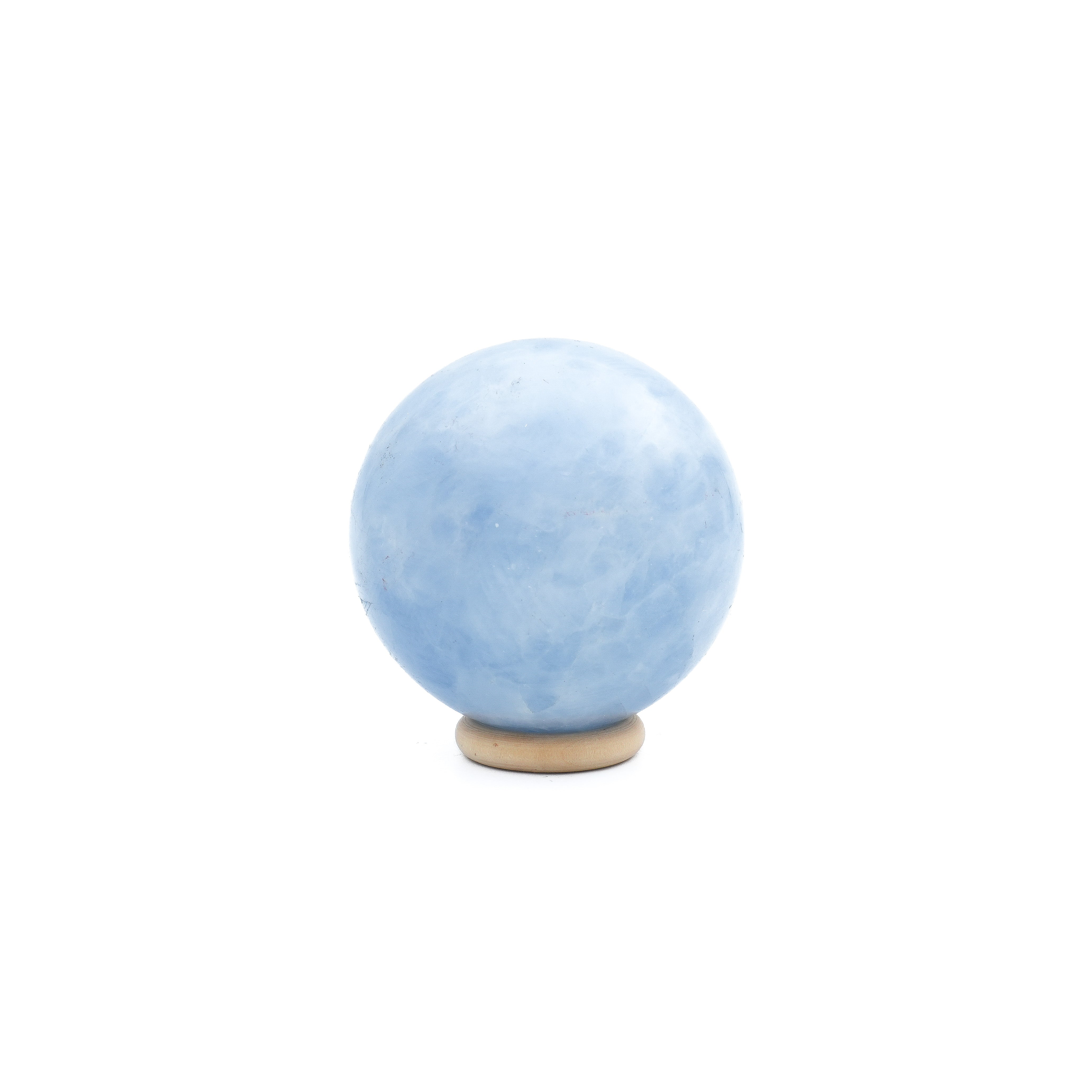 Sphère Calcite Bleue