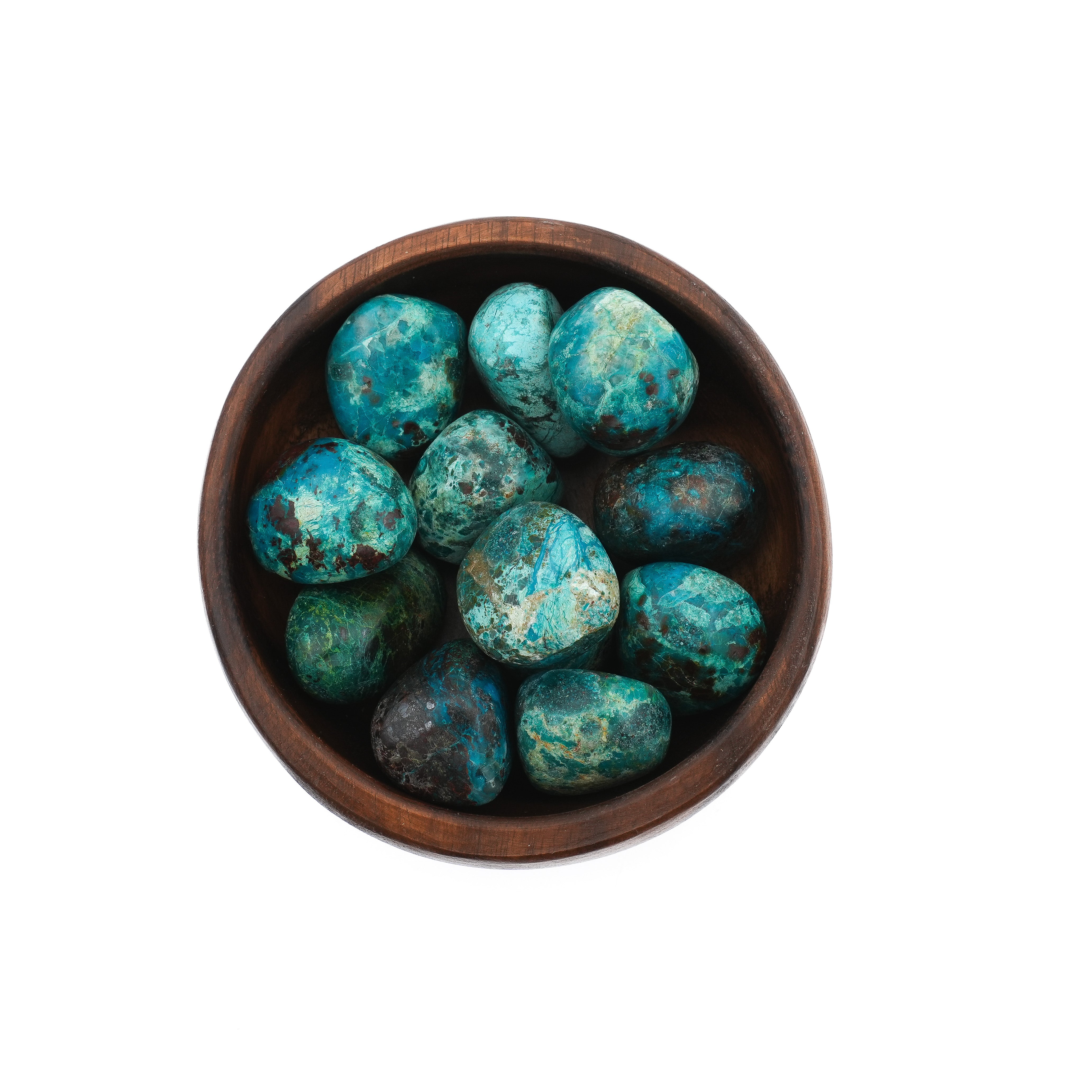 Pierre roulée Chrysocolle