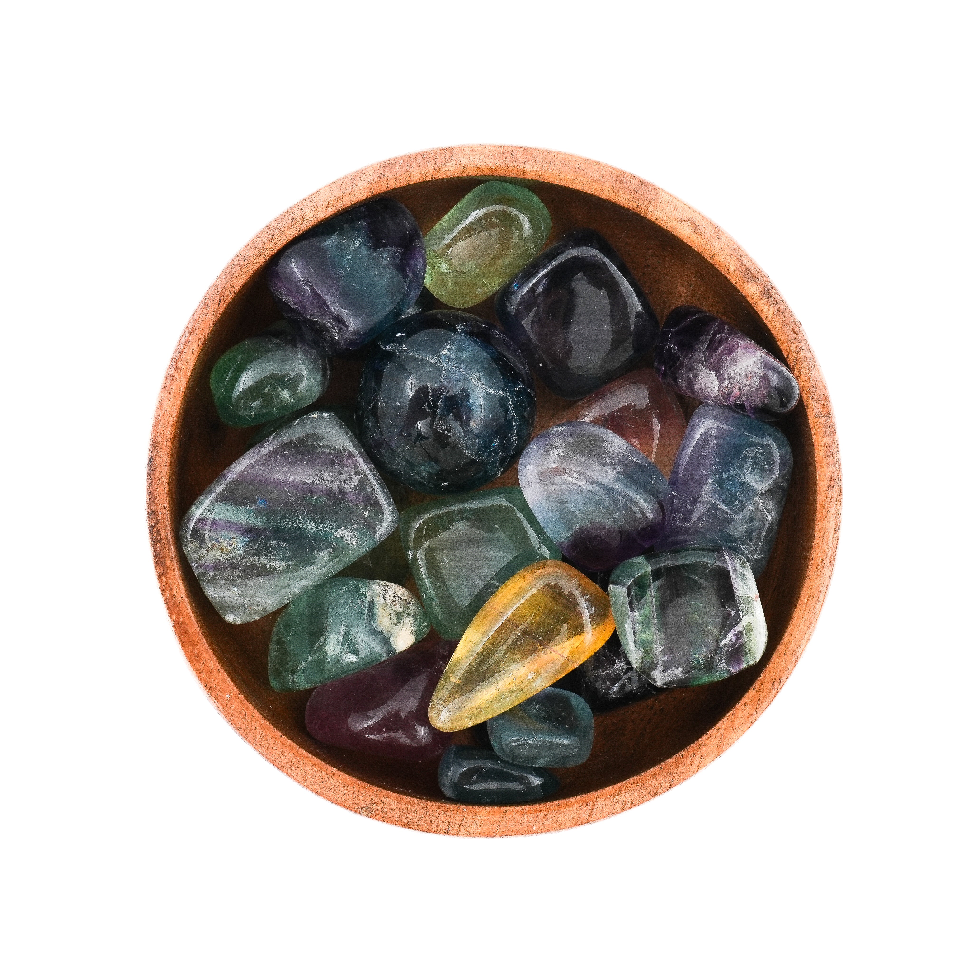 Pierre roulée Fluorite