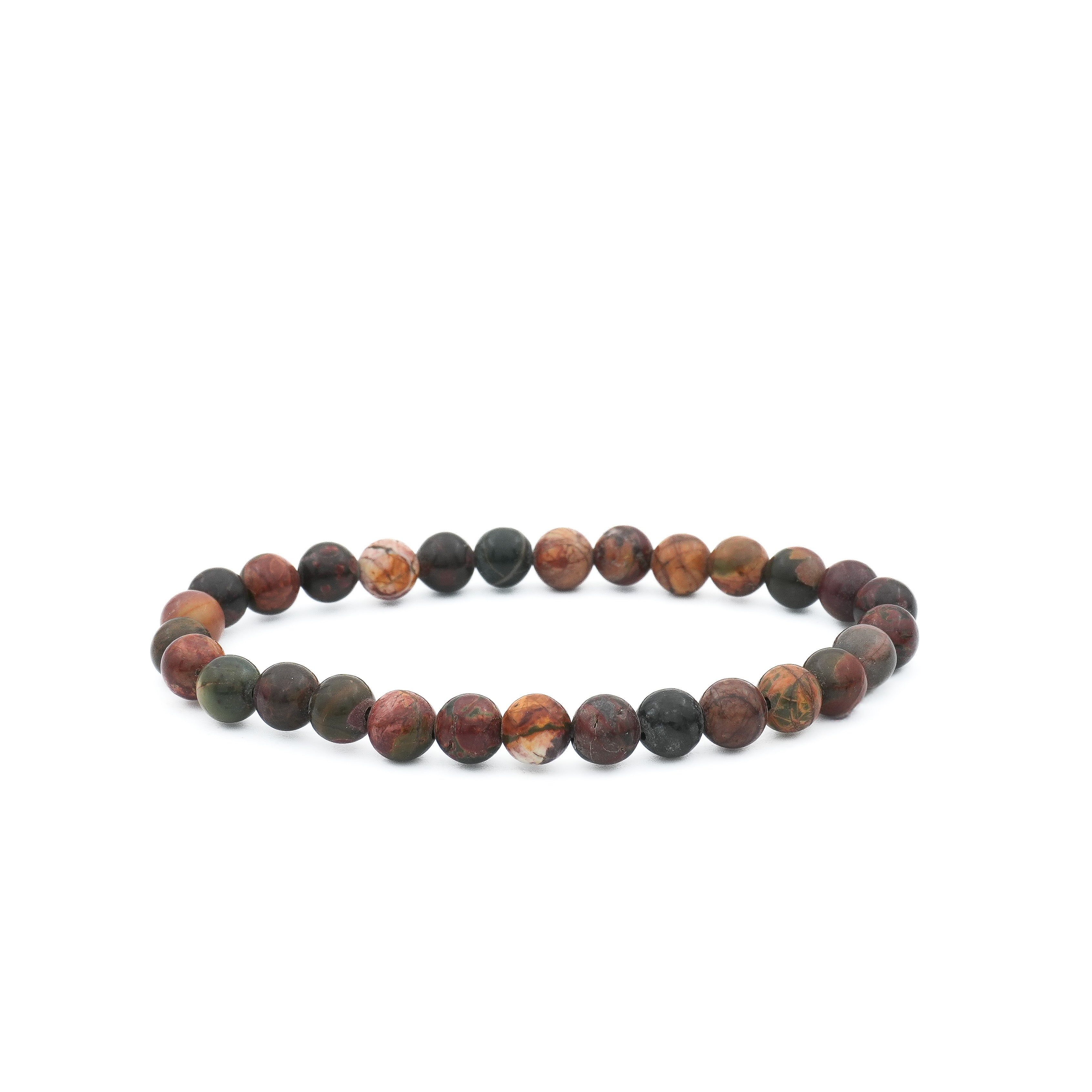 Bracelet Jaspe Polychrome