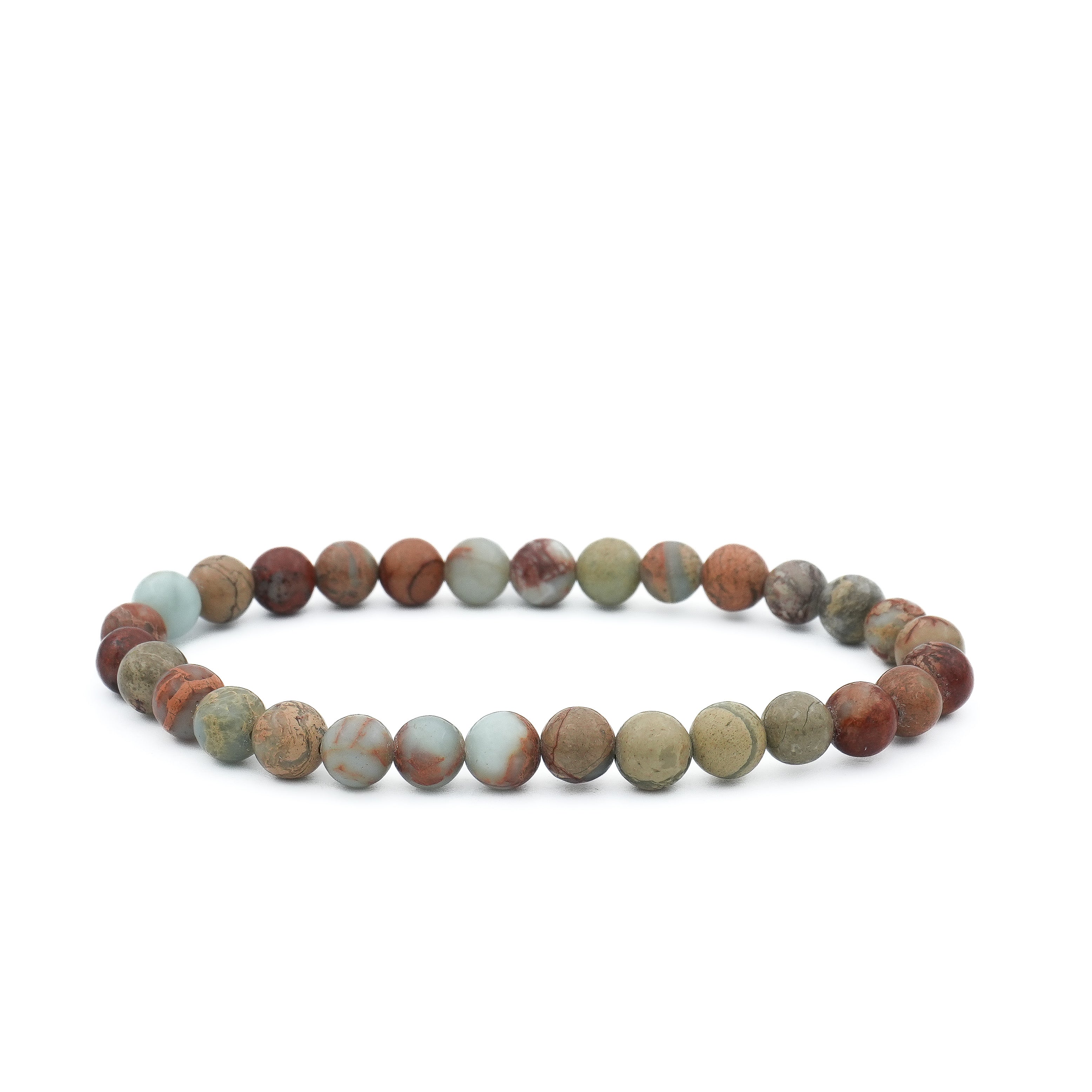 Bracelet Jaspe Bleu