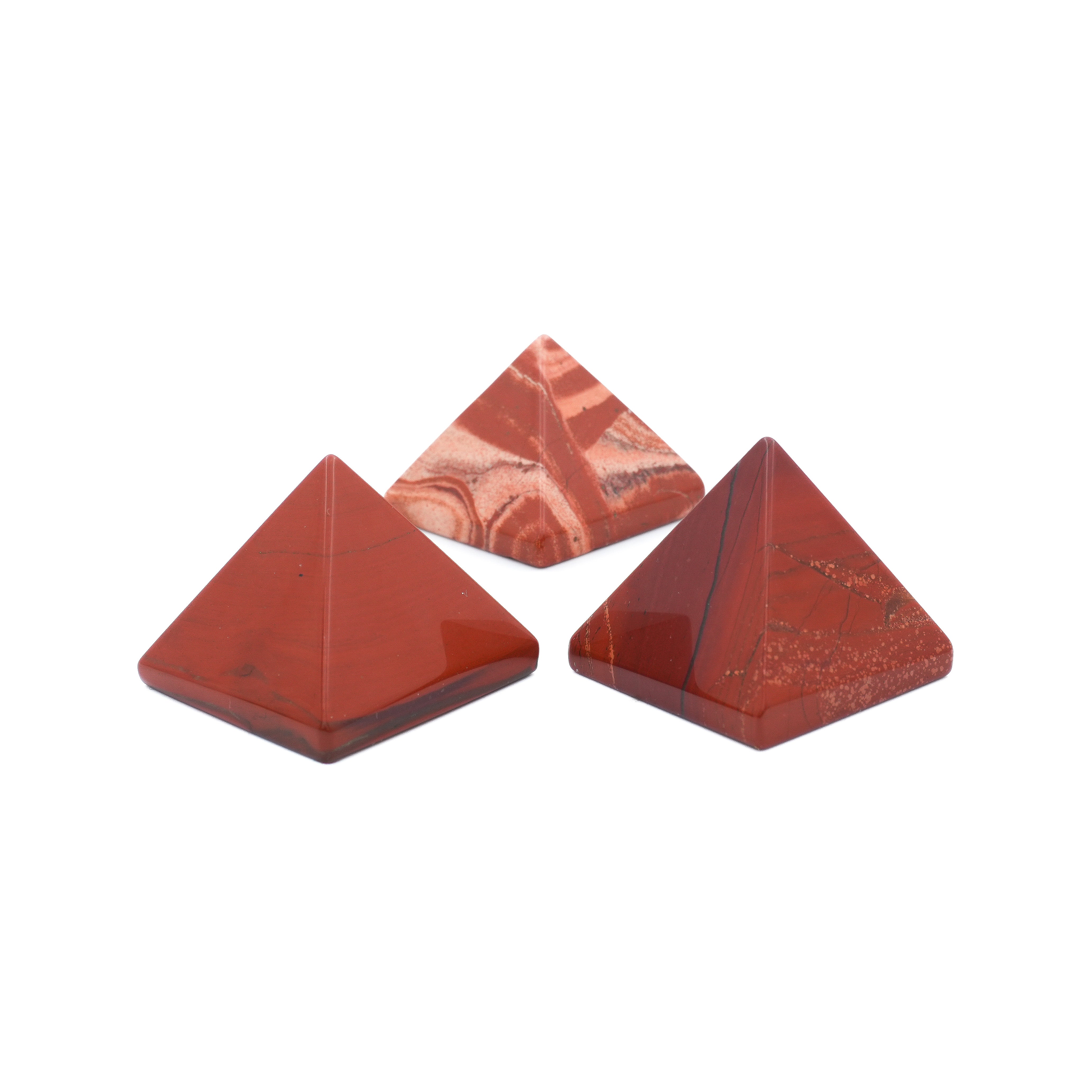 Pyramide Jaspe Rouge