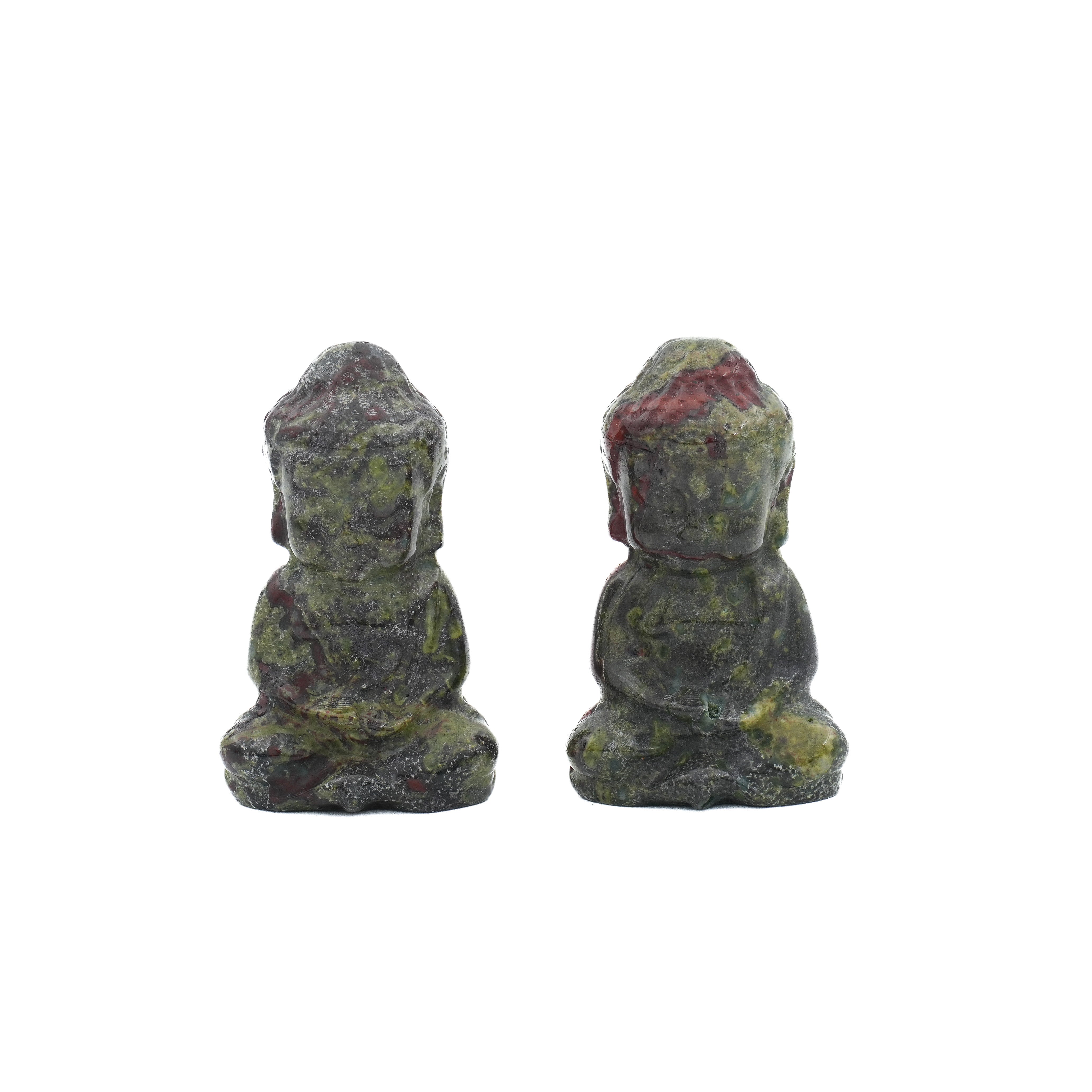 Bouddha Jaspe Sang de Dragon