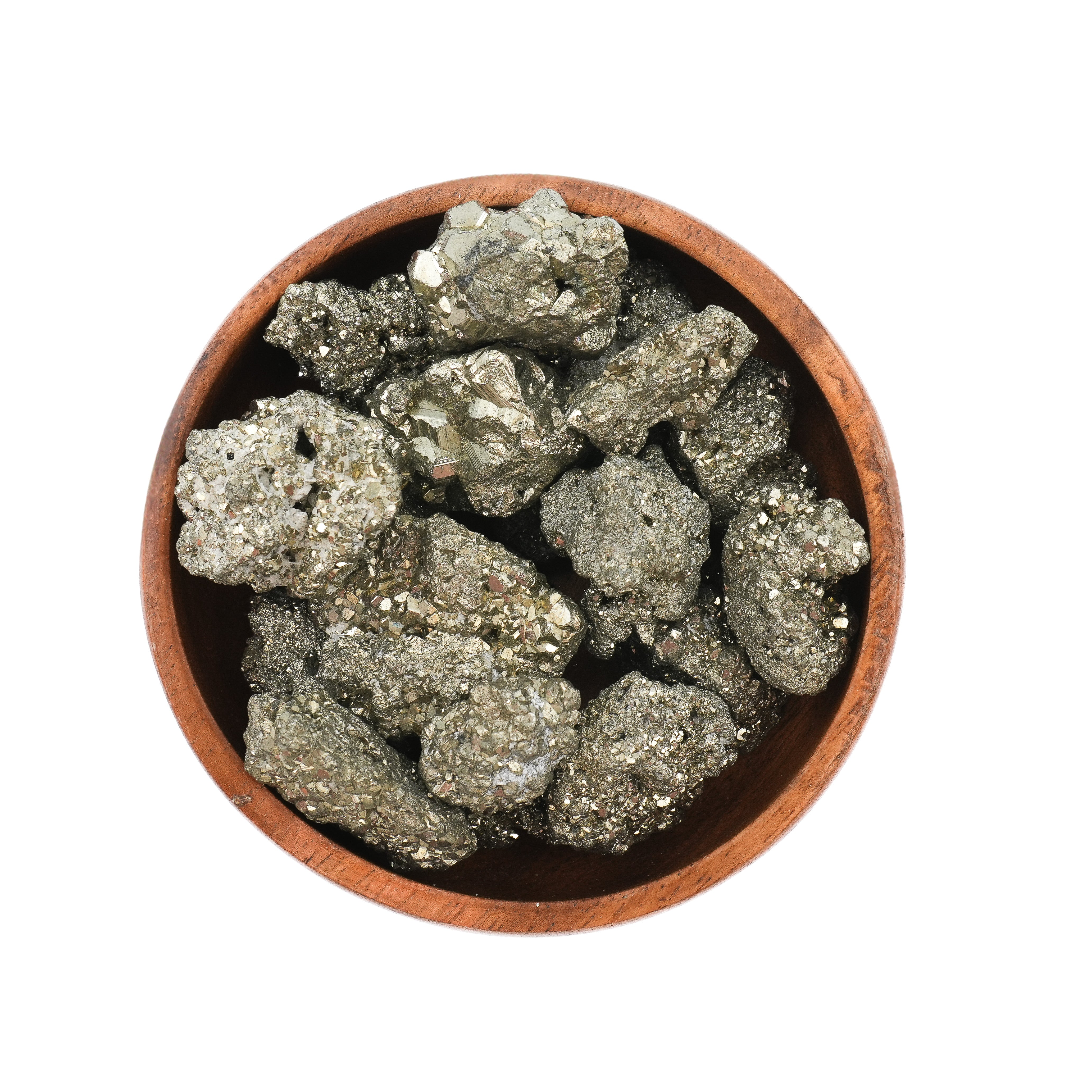 Pierre roulée Pyrite