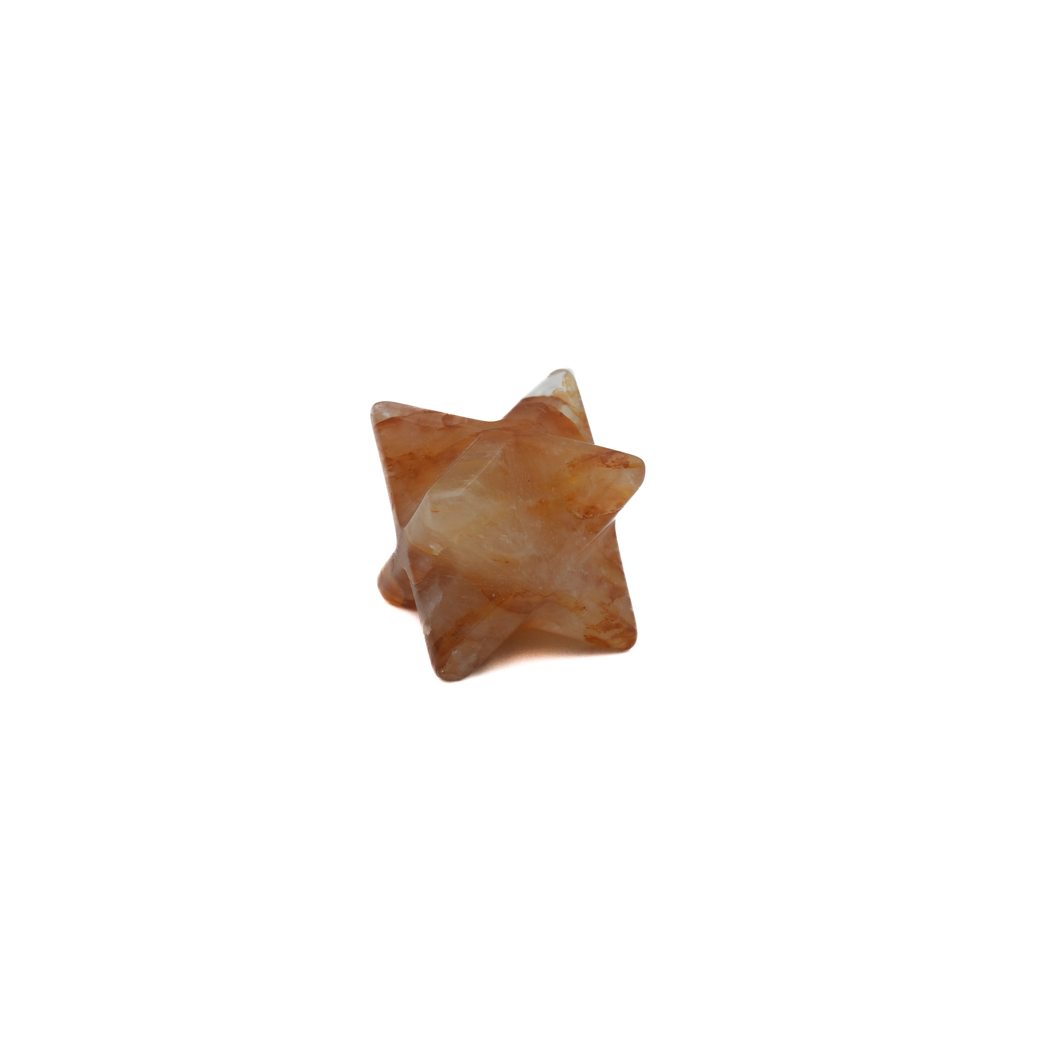 Merkaba Quartz Hématoïde