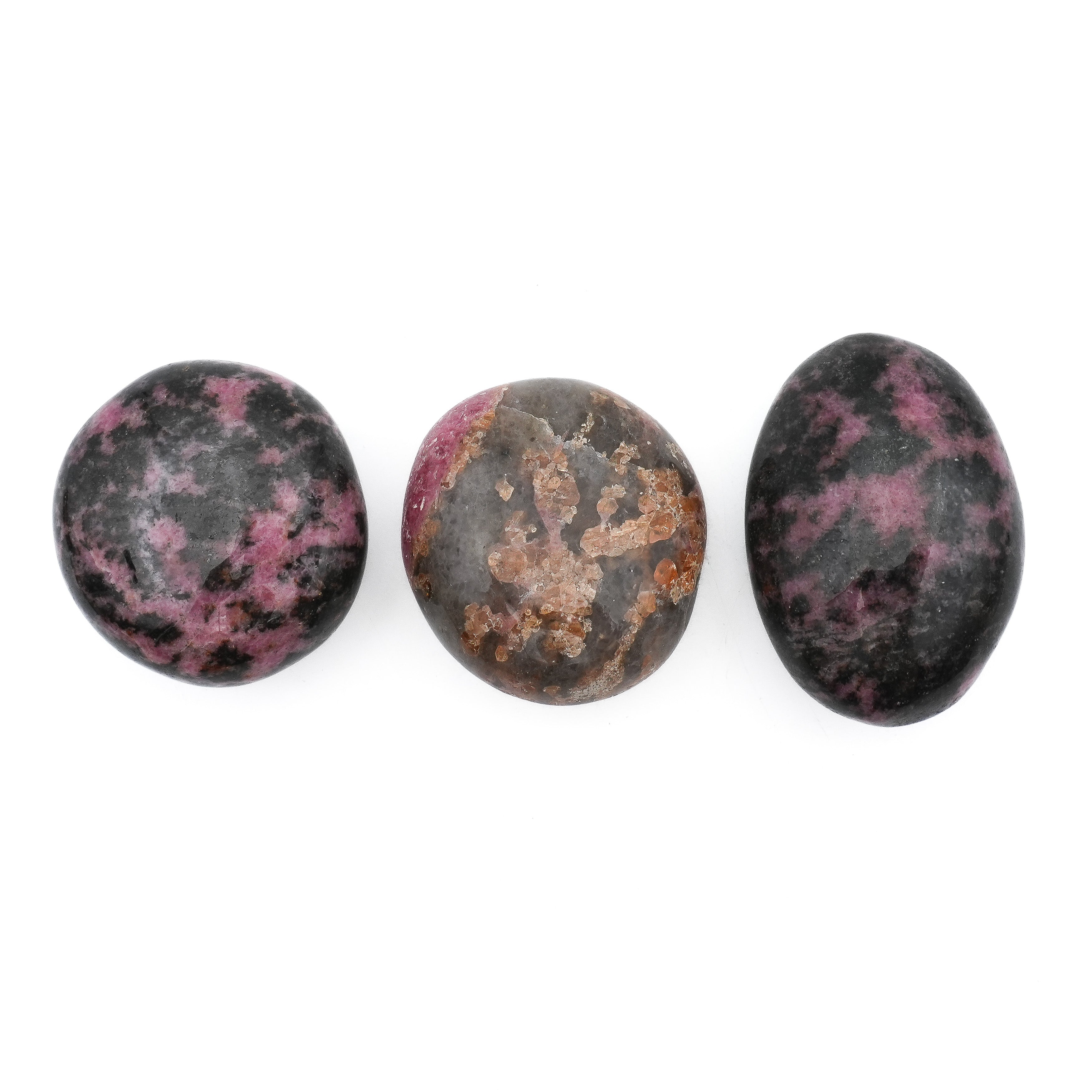 Galet Rhodonite