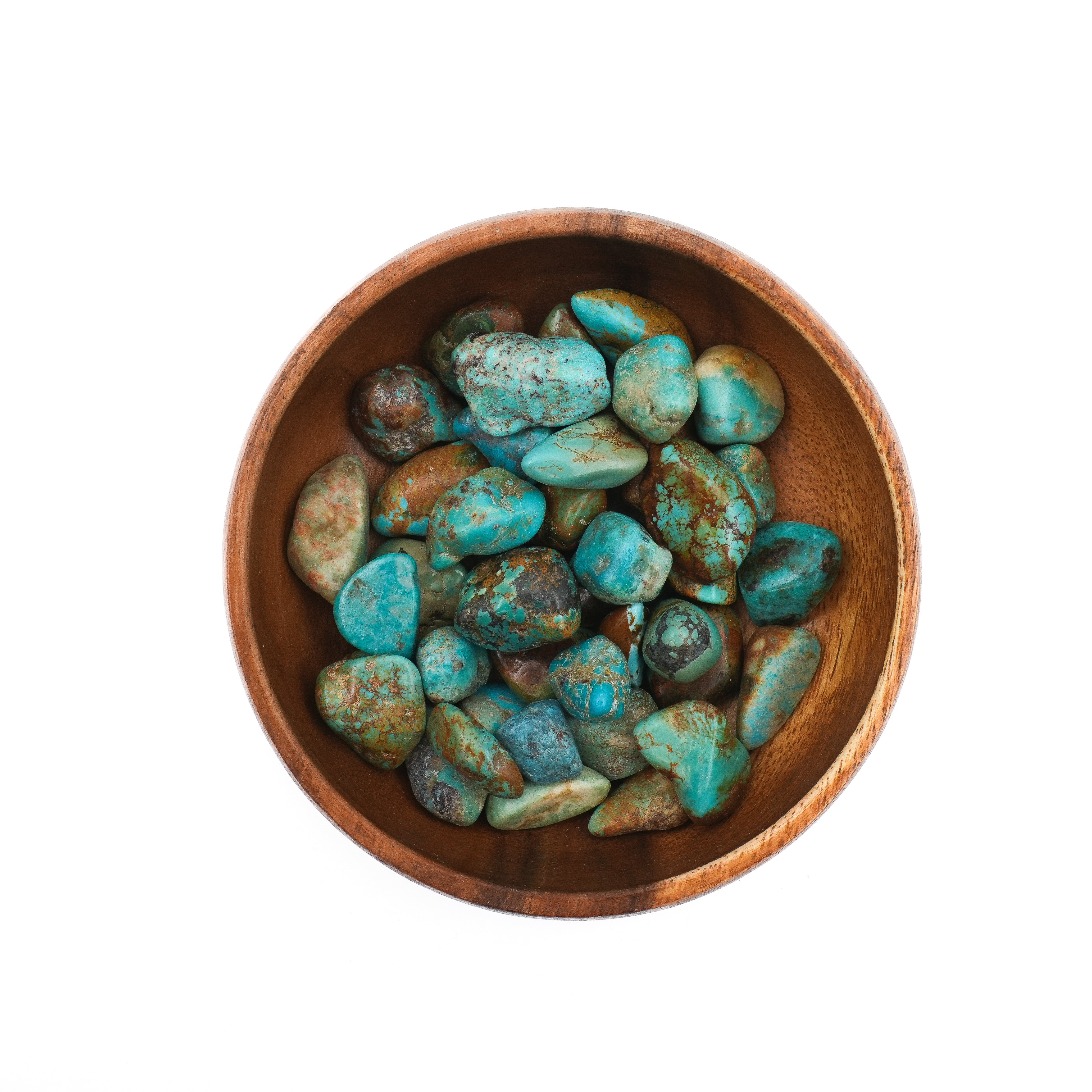 Pierre roulée Turquoise