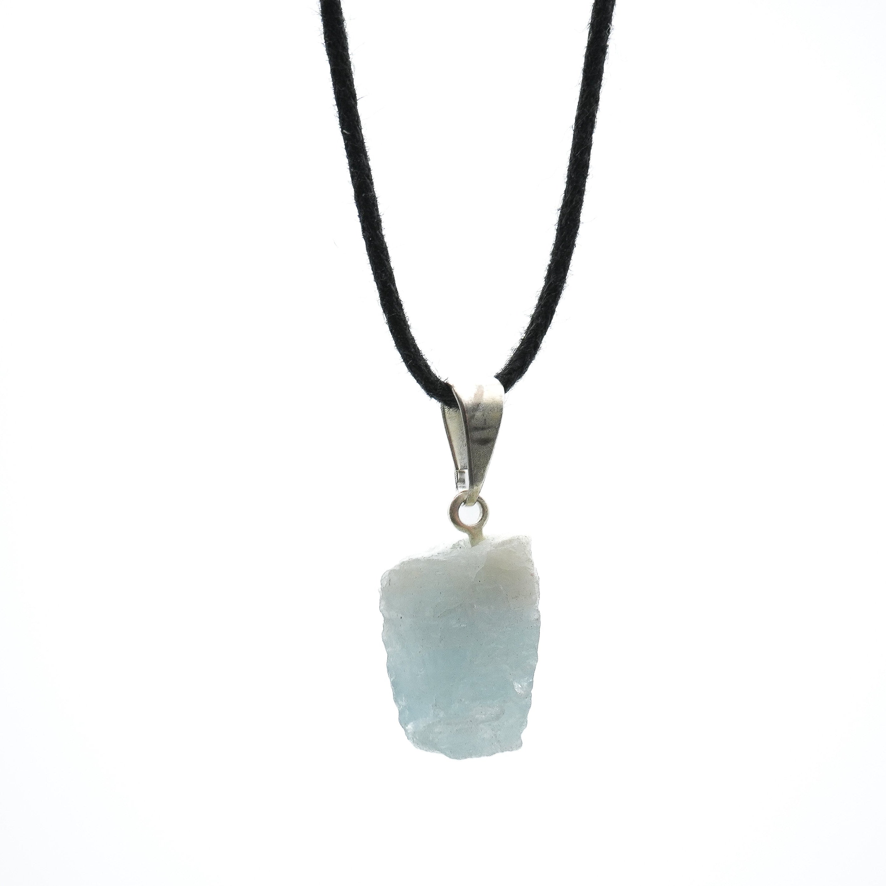 Pendentif Aigue Marine Brute