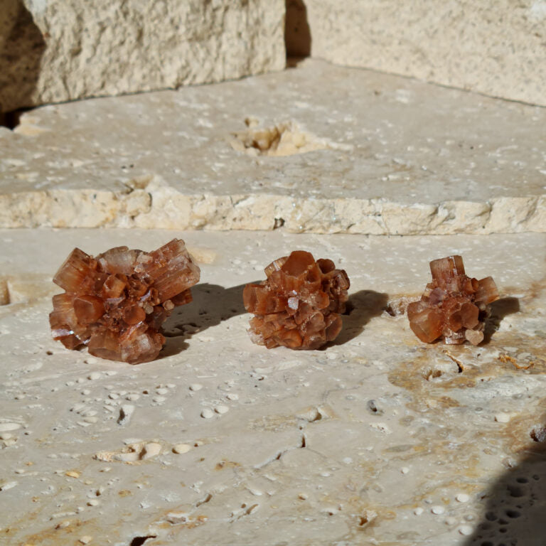 cluster d'aragonite maroc