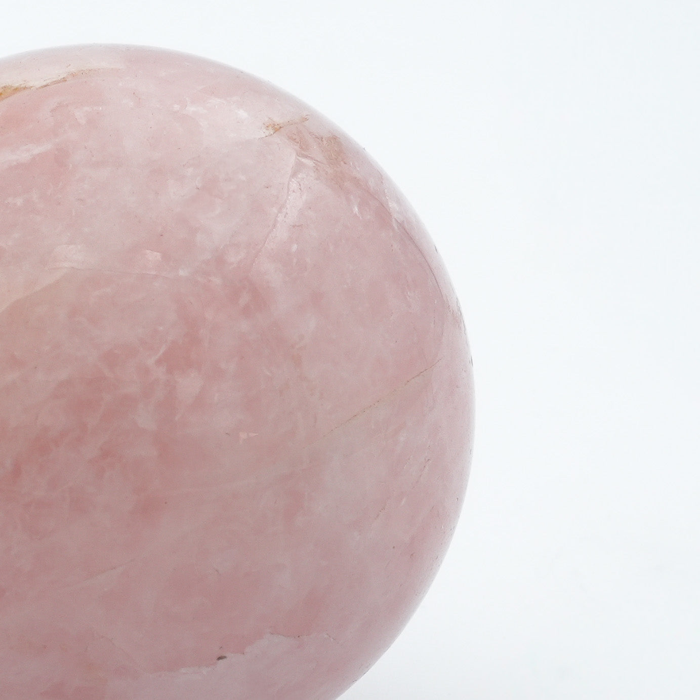 sphere de quartz rose du bresil