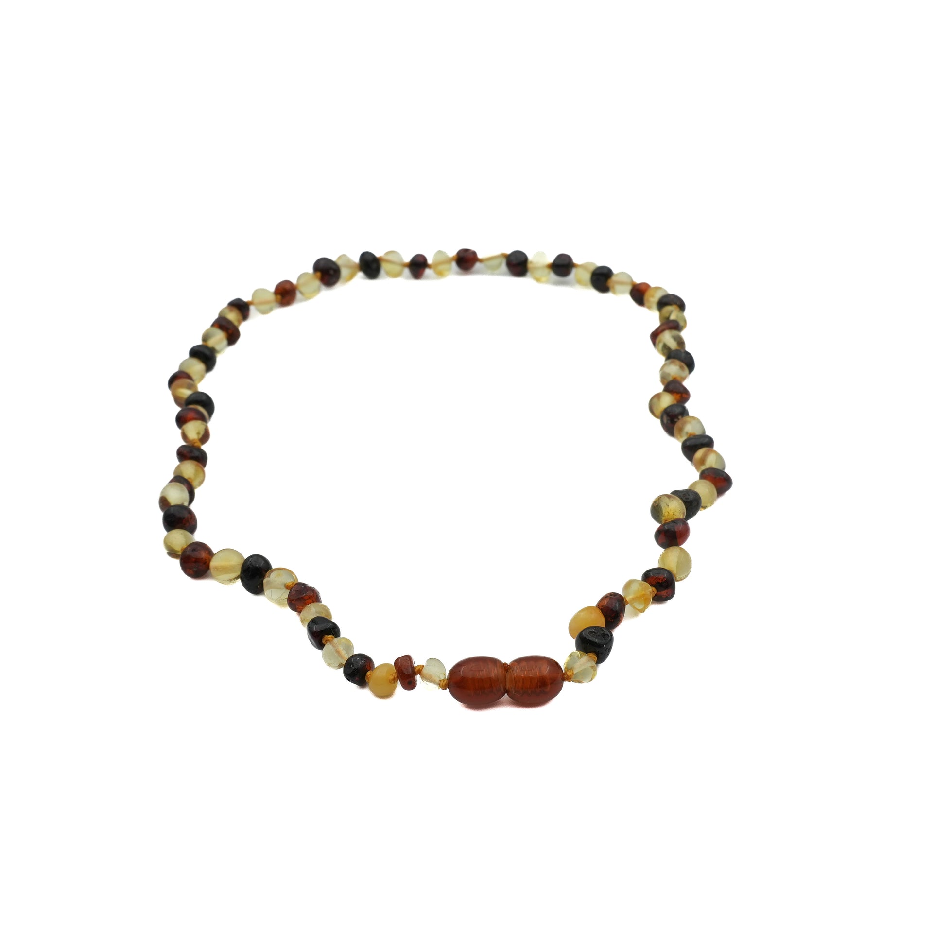 Collier Ambre Multicolore 45cm | Perles Rondes | La Pierre Fr Collier Ambre Multicolore 45cm | Perles Rondes | La Pierre Fr