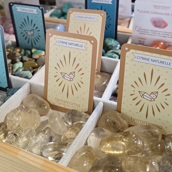 Terramama, une boutique de lithothérapie à Lyon