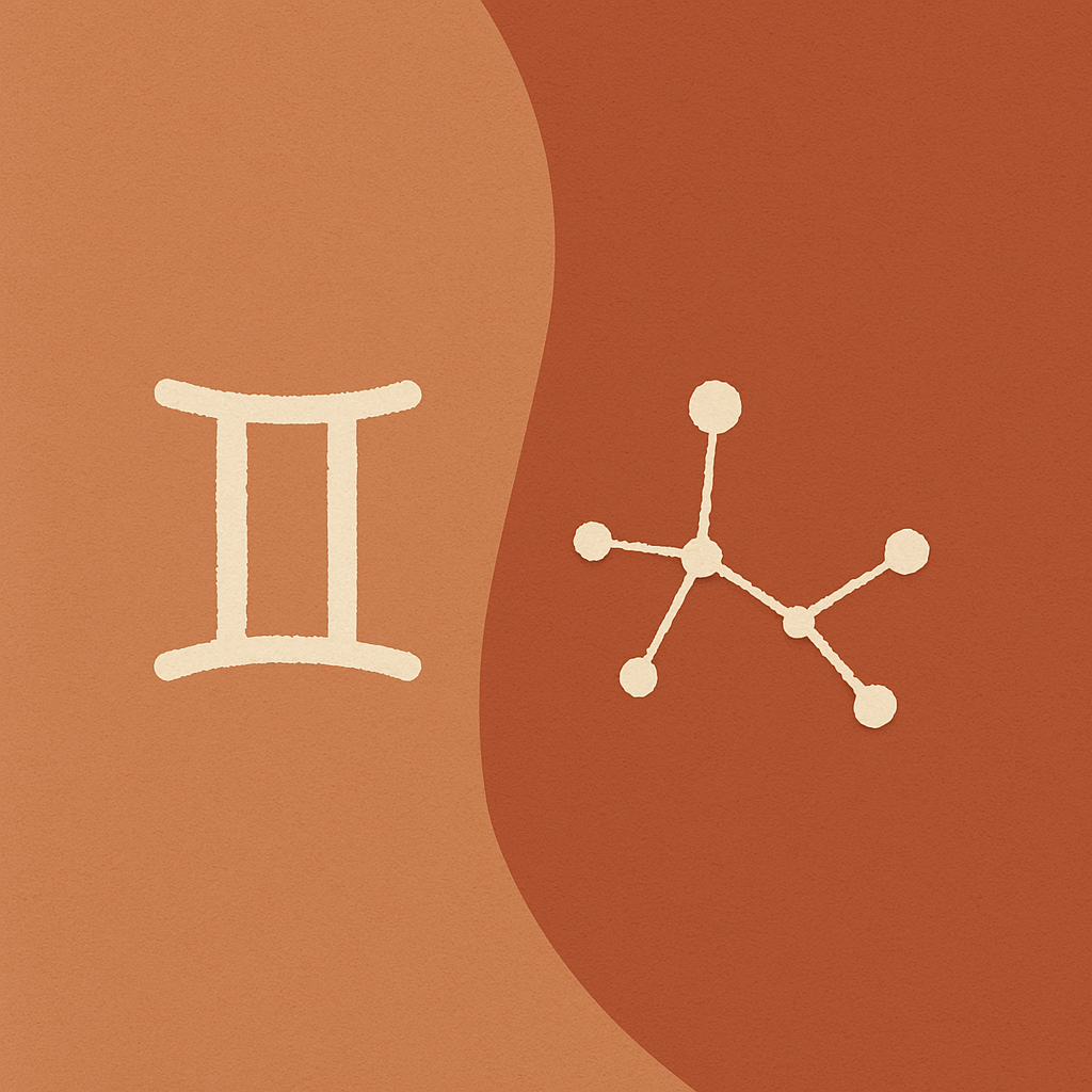 pierres naturelles et le signe astrologique du gemeaux