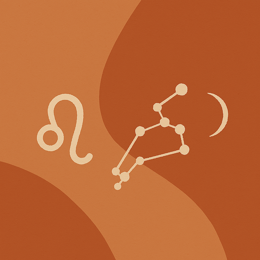 pierres naturelles et le signe astrologique du lion