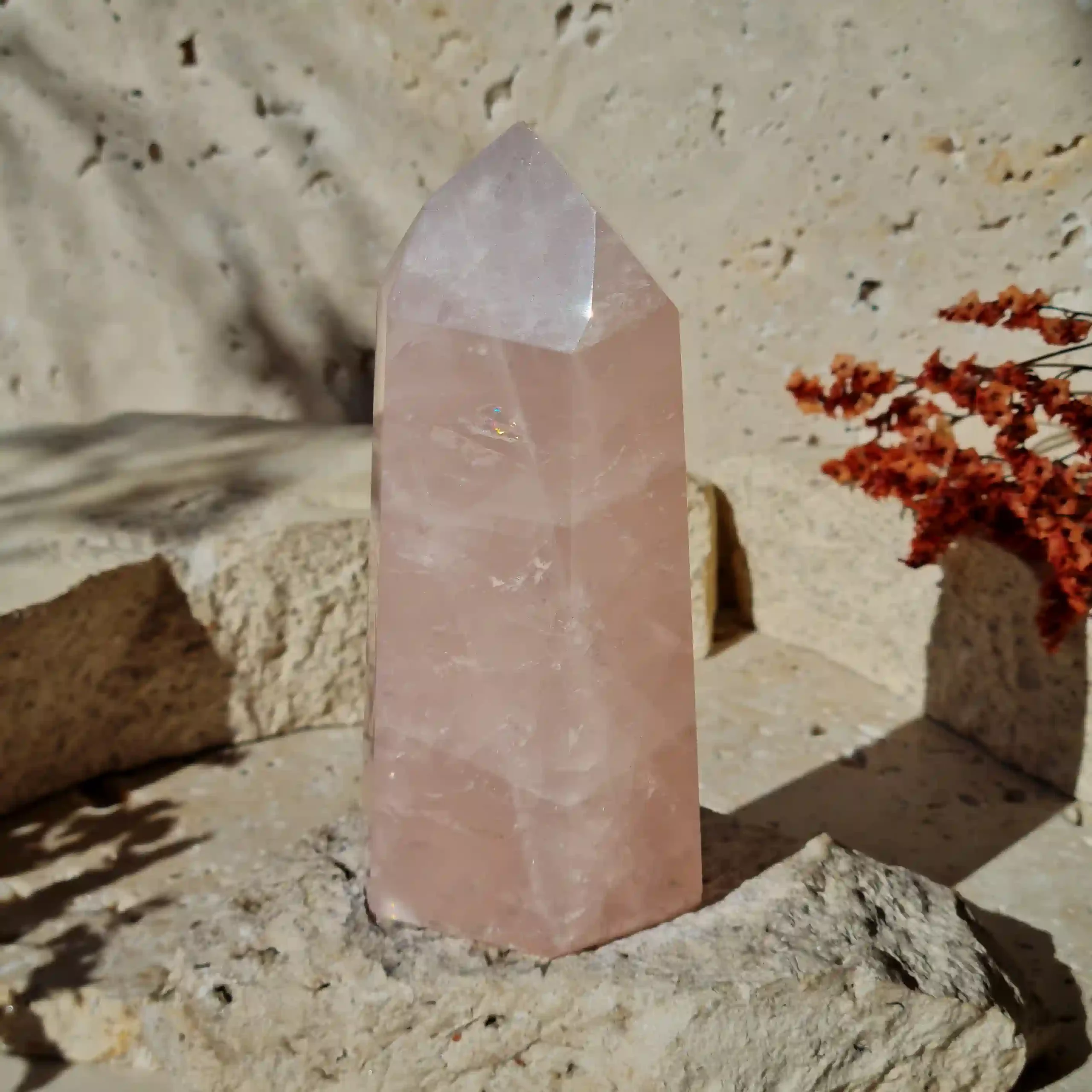 quartz-rose-en-pointe-du-bresil