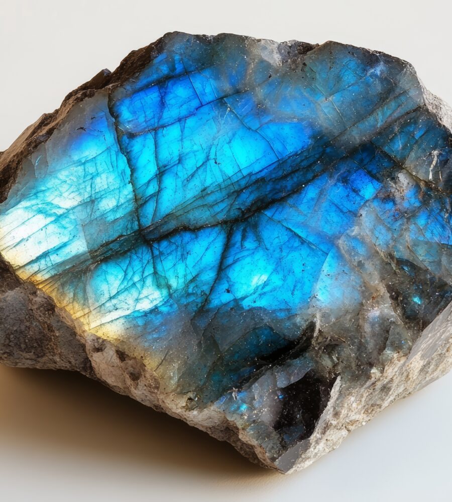 Les couleurs de la labradorite. Labradorite mineral specimen stone rock geology gem crystal