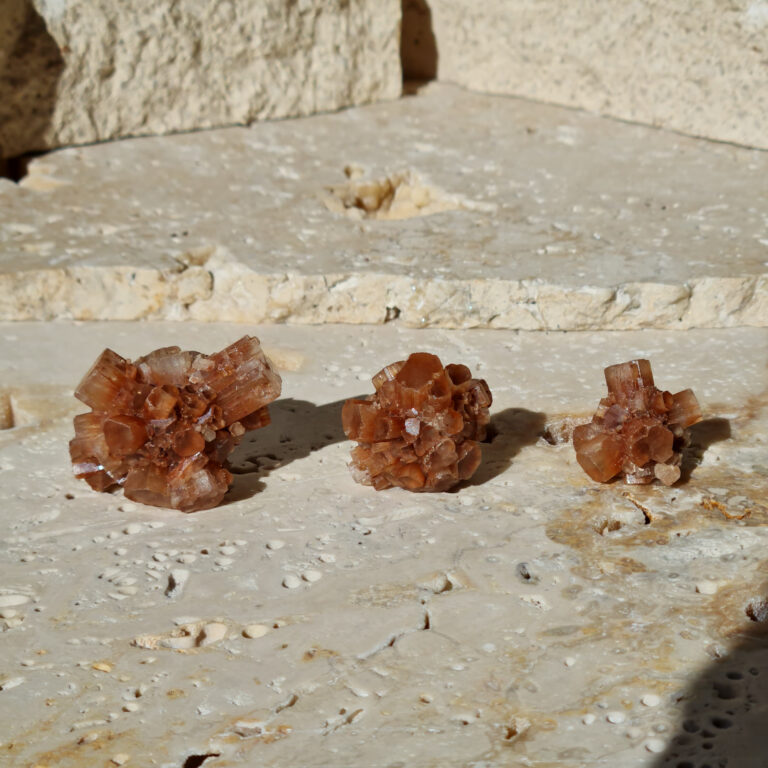 Aragonite 3 formats en druse