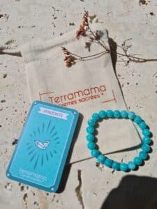 bracelet en perle d'amazonite